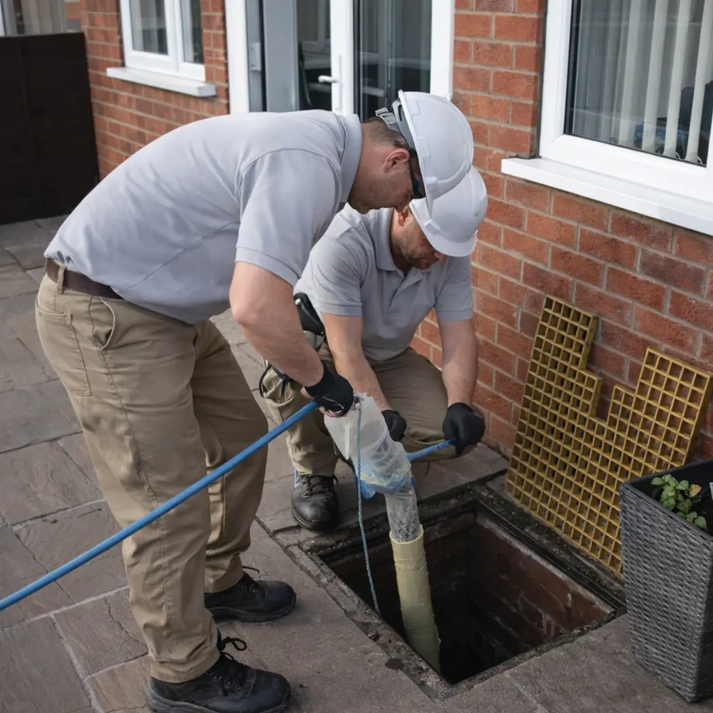 Blocked drain repair service in Kings Langley